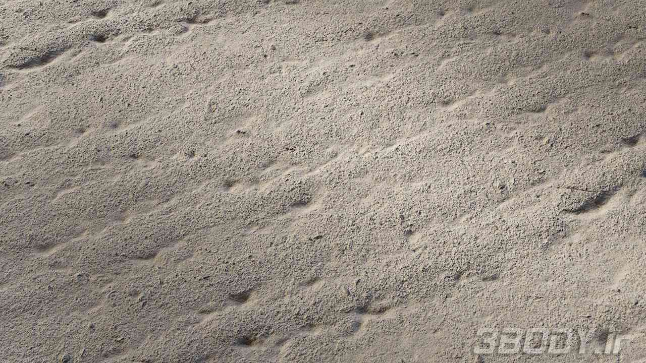 متریال بتن زبر rough concrete عکس 1